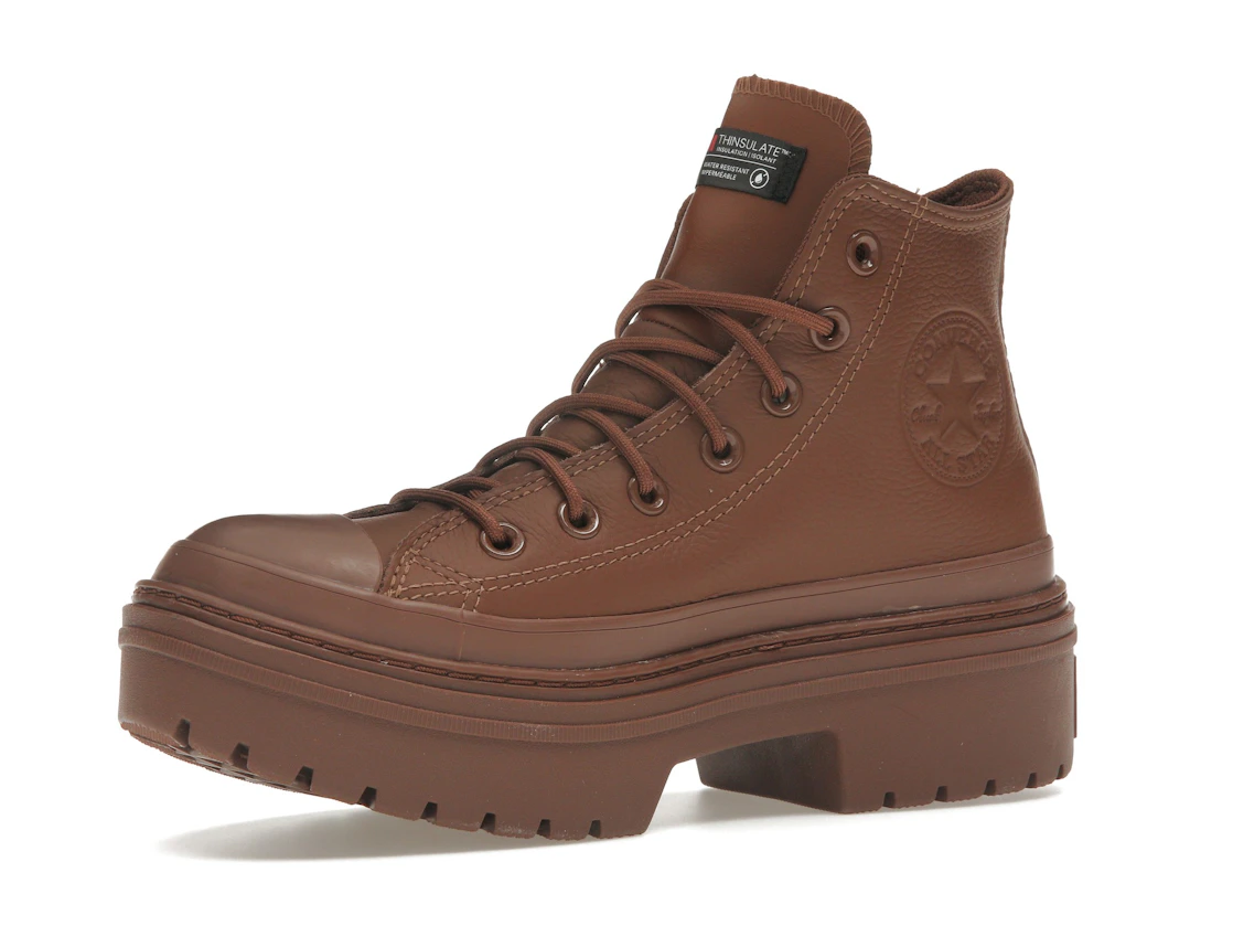 Converse Chuck Taylor All Star Lugged Heel Platform Waterproof Hi Bear Nap Brown (Women's)
