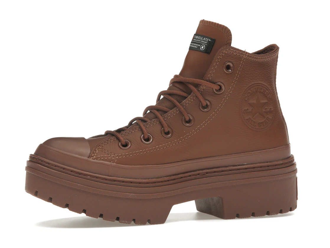 Converse Chuck Taylor All Star Lugged Heel Platform Waterproof Hi Bear Nap Brown (Women's)