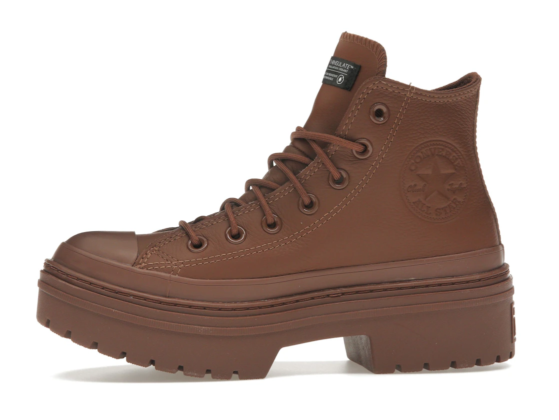 Converse Chuck Taylor All Star Lugged Heel Platform Waterproof Hi Bear Nap Brown (Women's)