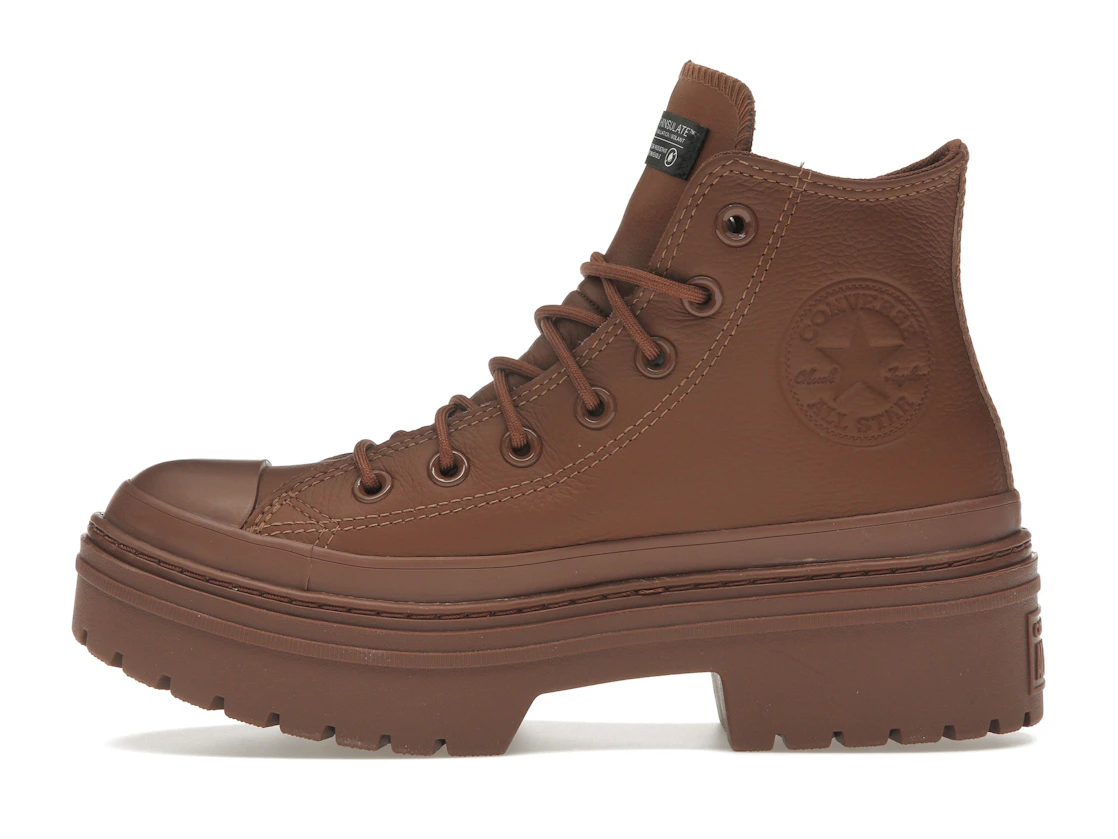Converse Chuck Taylor All Star Lugged Heel Platform Waterproof Hi Bear Nap Brown (Women's)