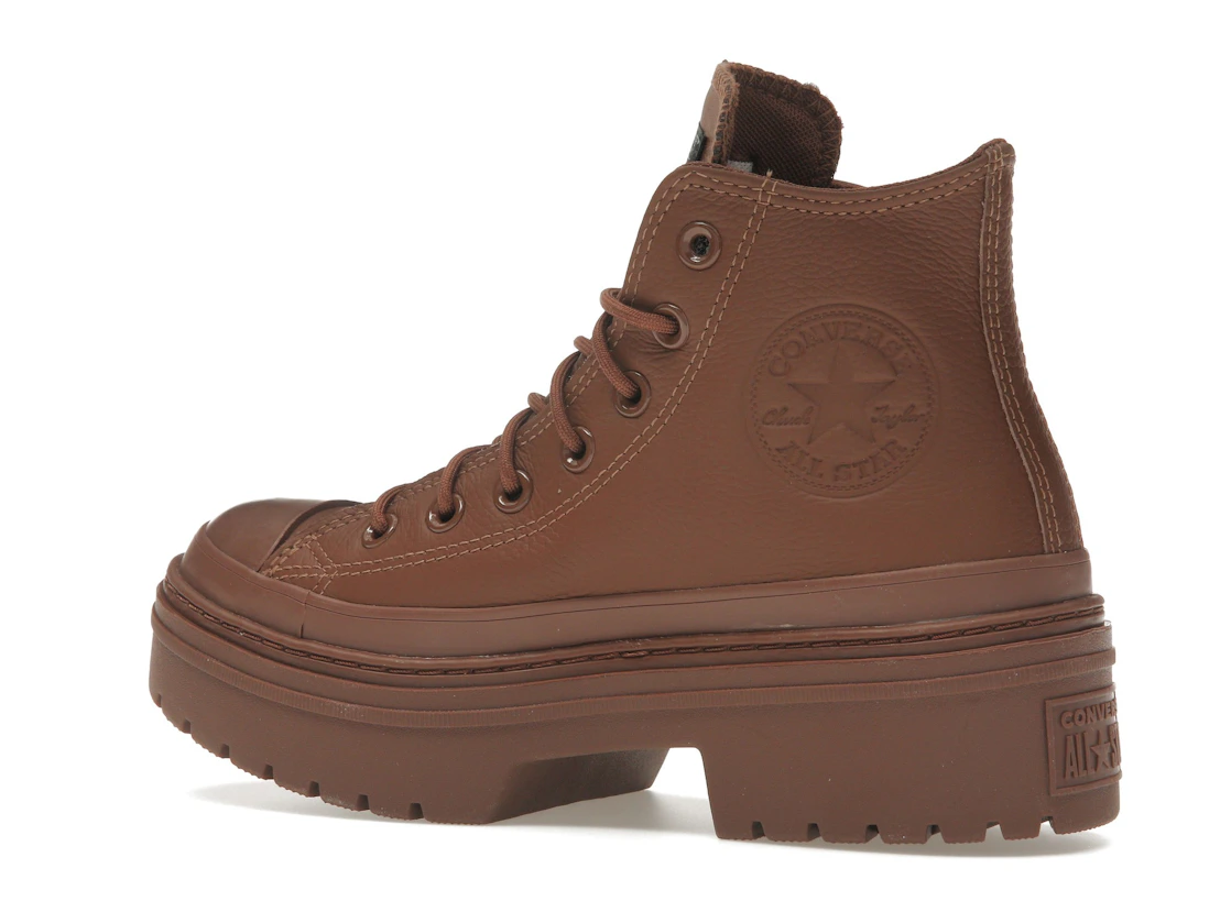 Converse Chuck Taylor All Star Lugged Heel Platform Waterproof Hi Bear Nap Brown (Women's)