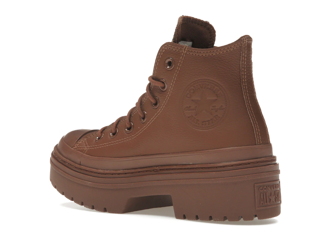 Converse Chuck Taylor All Star Lugged Heel Platform Waterproof Hi Bear Nap Brown (Women's)