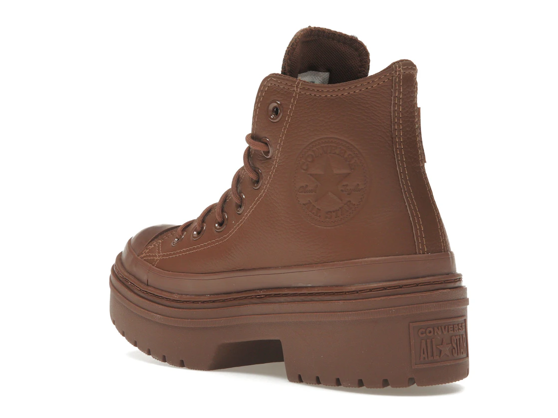 Converse Chuck Taylor All Star Lugged Heel Platform Waterproof Hi Bear Nap Brown (Women's)
