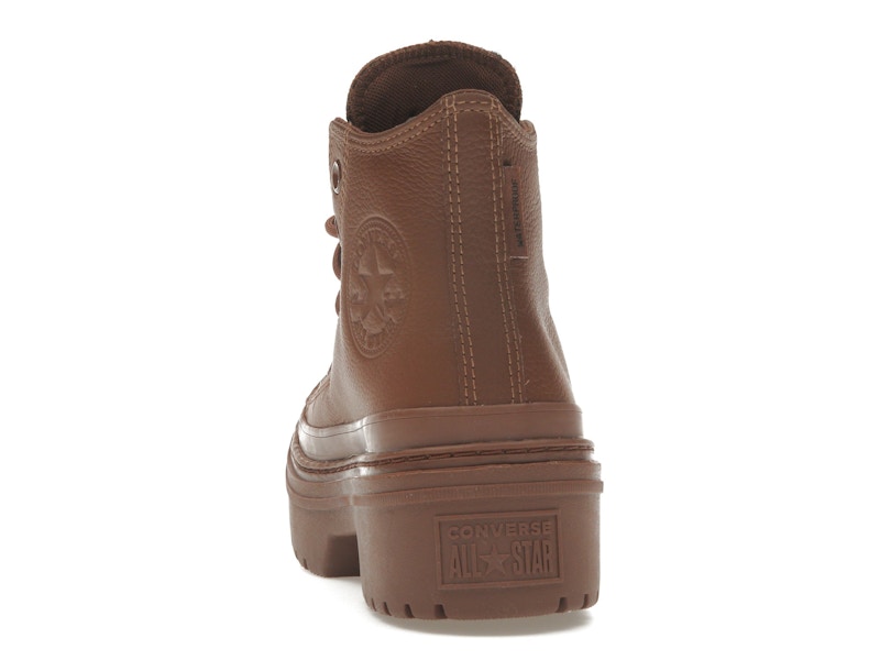 Converse Chuck Taylor All Star Lugged Heel Platform Waterproof Hi Bear Nap Brown (Women's)