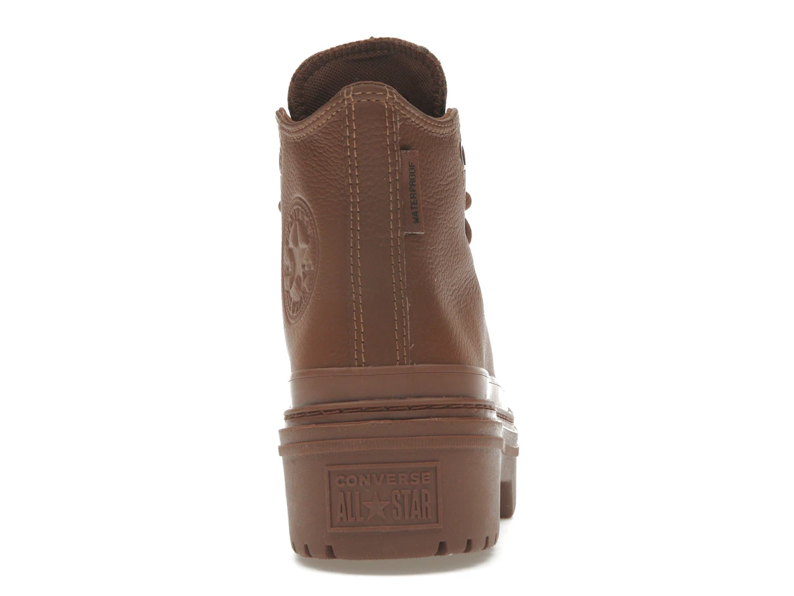 Converse Chuck Taylor All Star Lugged Heel Platform Waterproof Hi Bear Nap Brown (Women's)