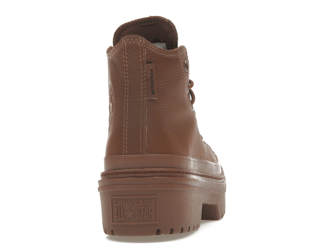 Converse Chuck Taylor All Star Lugged Heel Platform Waterproof Hi Bear Nap Brown (Women's)