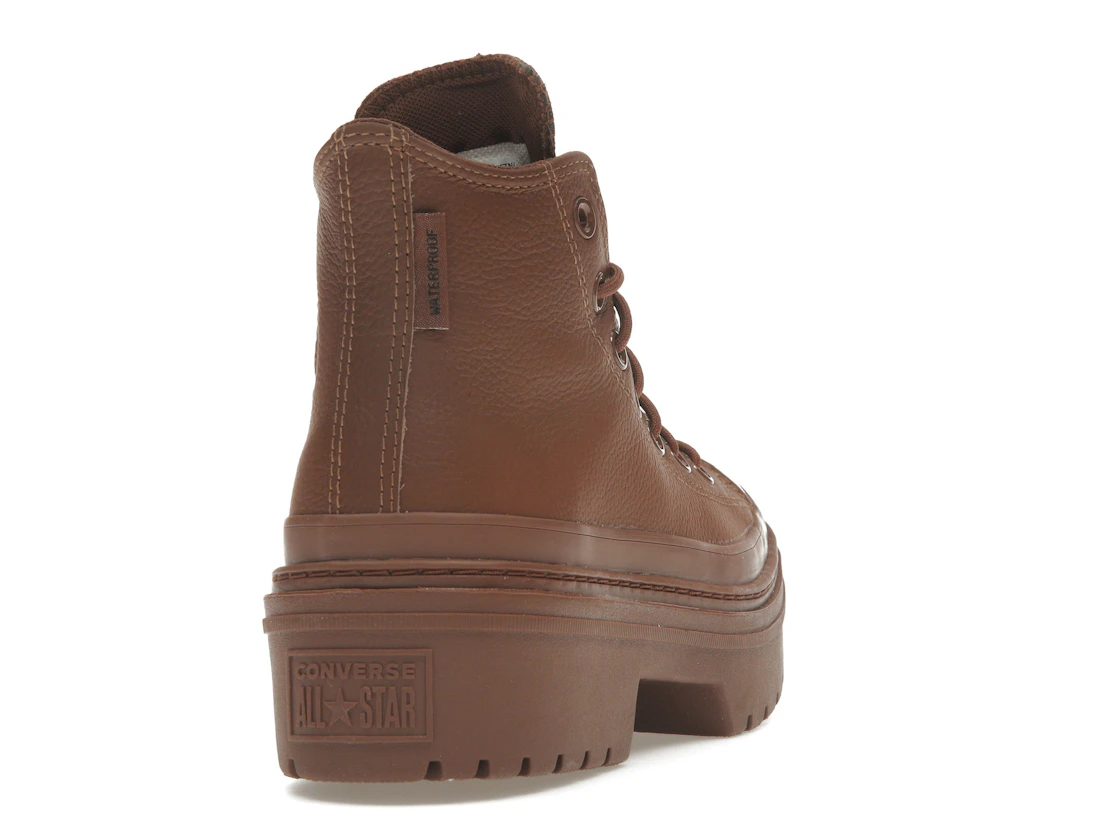 Converse Chuck Taylor All Star Lugged Heel Platform Waterproof Hi Bear Nap Brown (Women's)