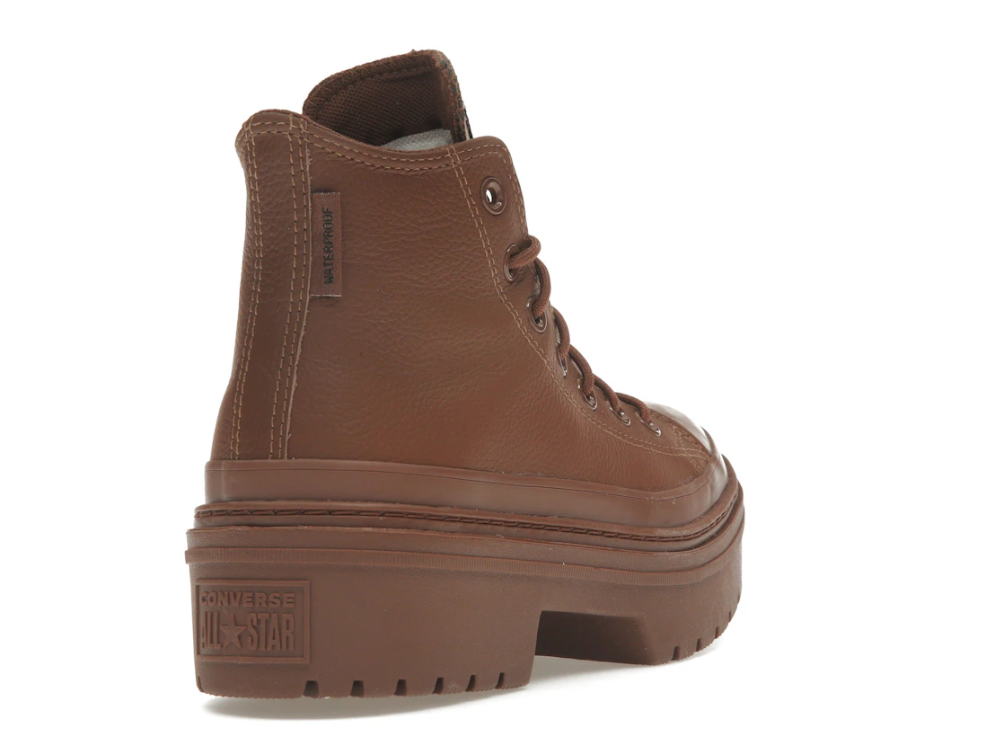 Converse Chuck Taylor All Star Lugged Heel Platform Waterproof Hi Bear Nap Brown (Women's)