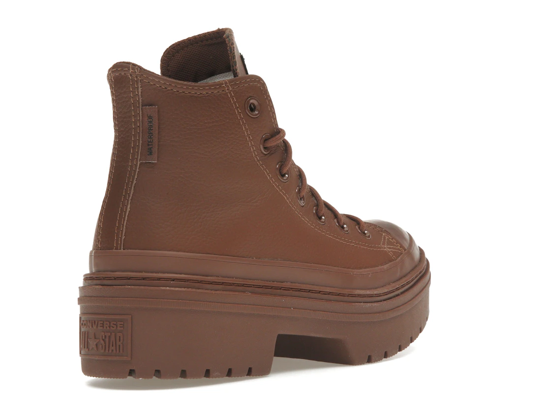 Converse Chuck Taylor All Star Lugged Heel Platform Waterproof Hi Bear Nap Brown (Women's)