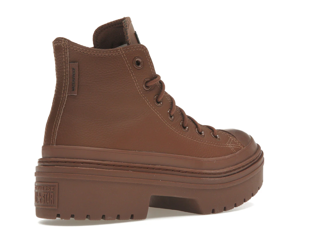 Converse Chuck Taylor All Star Lugged Heel Platform Waterproof Hi Bear Nap Brown (Women's)
