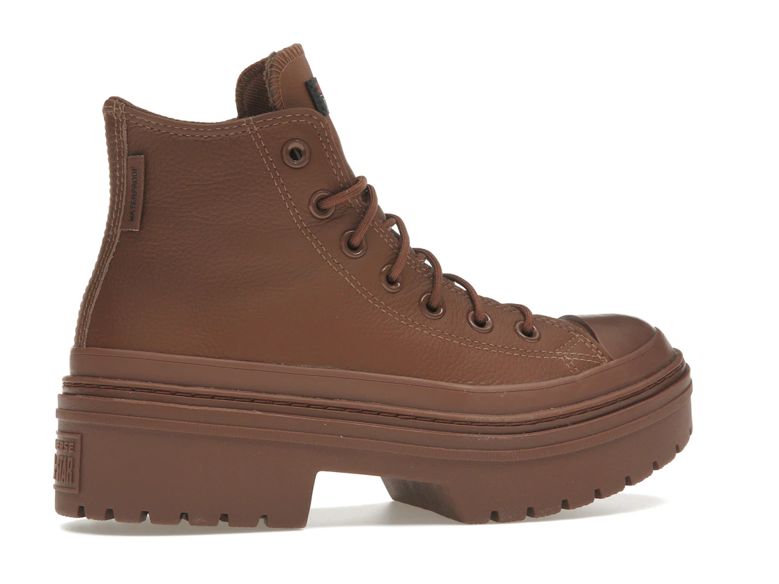 Converse Chuck Taylor All Star Lugged Heel Platform Waterproof Hi Bear Nap Brown (Women's)
