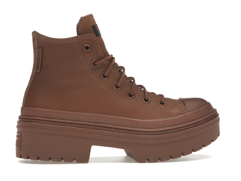 Converse Chuck Taylor All Star Lugged Heel Platform Waterproof Hi Bear Nap Brown (Women's)