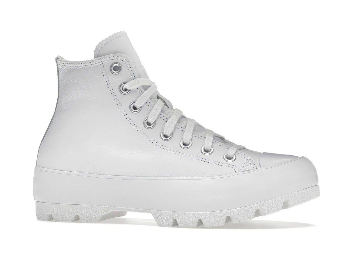 Converse Chuck Taylor All Star Lugged Leather Triple White (Women's)