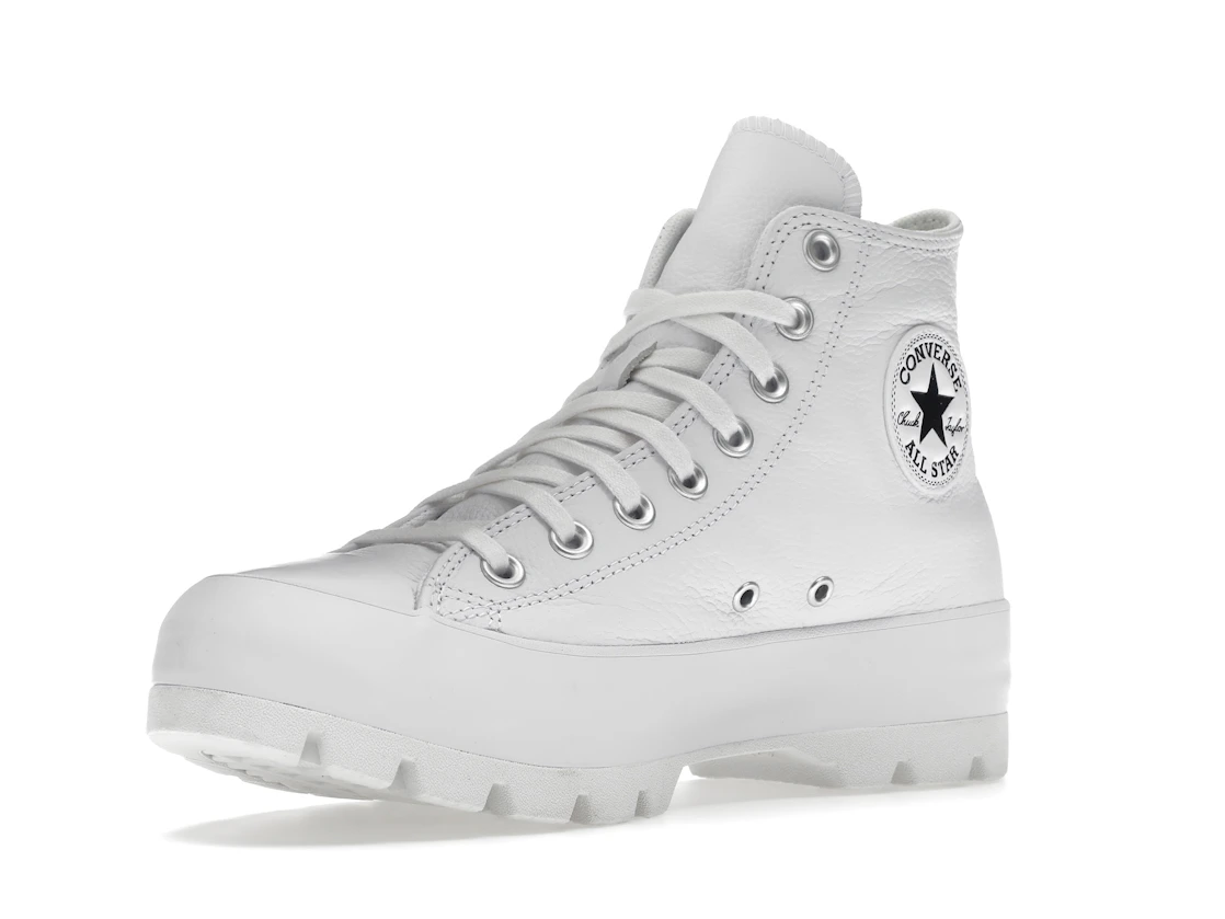 Converse Chuck Taylor All Star Lugged Leather Triple White (Women's)