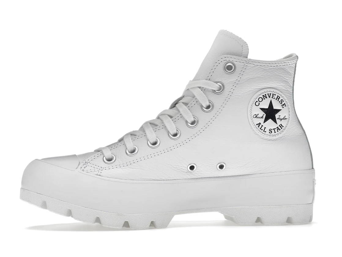 Converse Chuck Taylor All Star Lugged Leather Triple White (Women's)