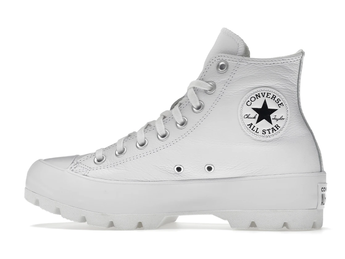 Converse Chuck Taylor All Star Lugged Leather Triple White (Women's)