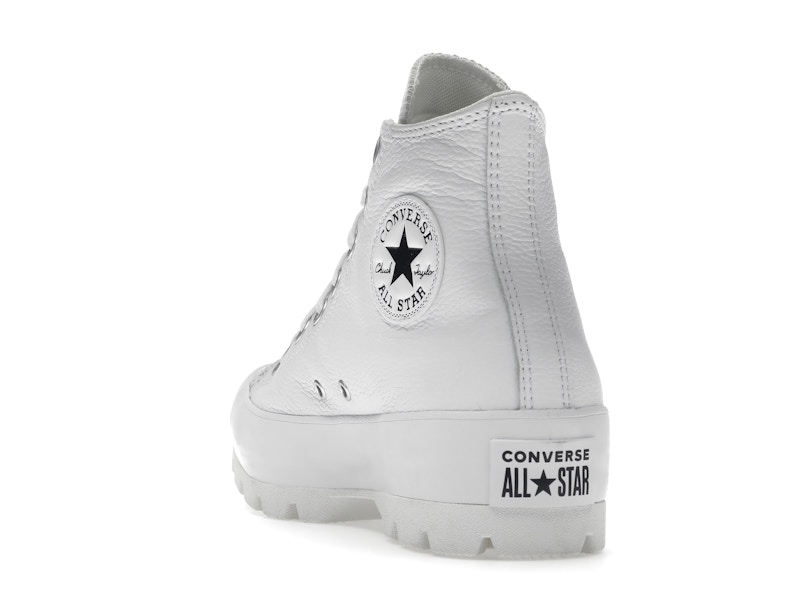Converse Chuck Taylor All Star Lugged Leather Triple White (Women's)