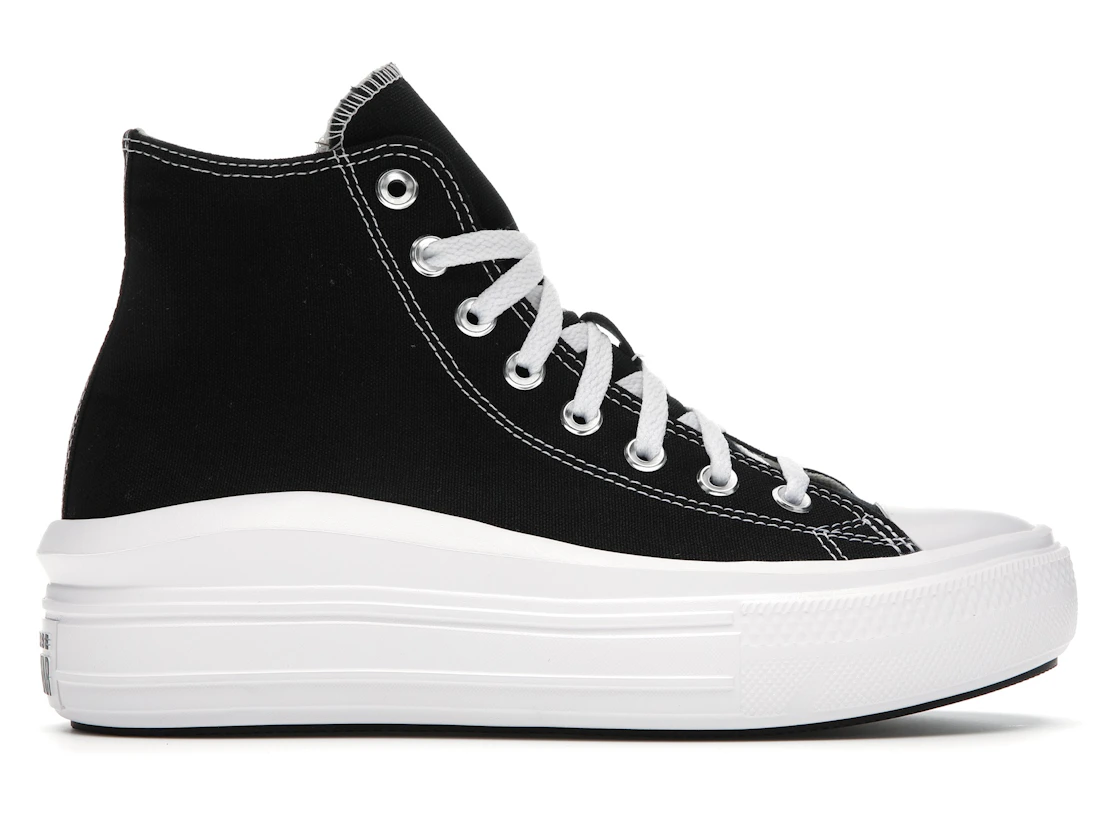 Converse Chuck Taylor All Star Move Hi Black (Women's)