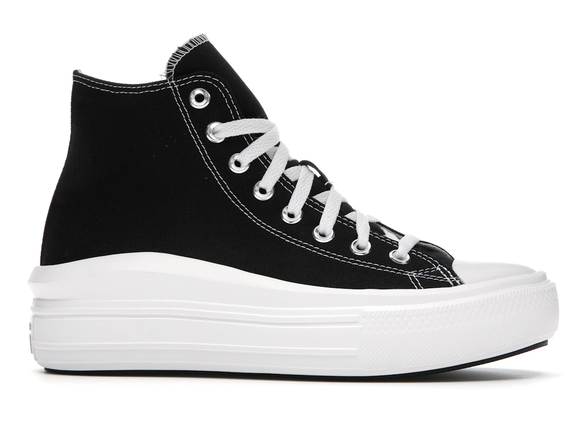 Converse Chuck Taylor All Star Move Hi Black (Women's)
