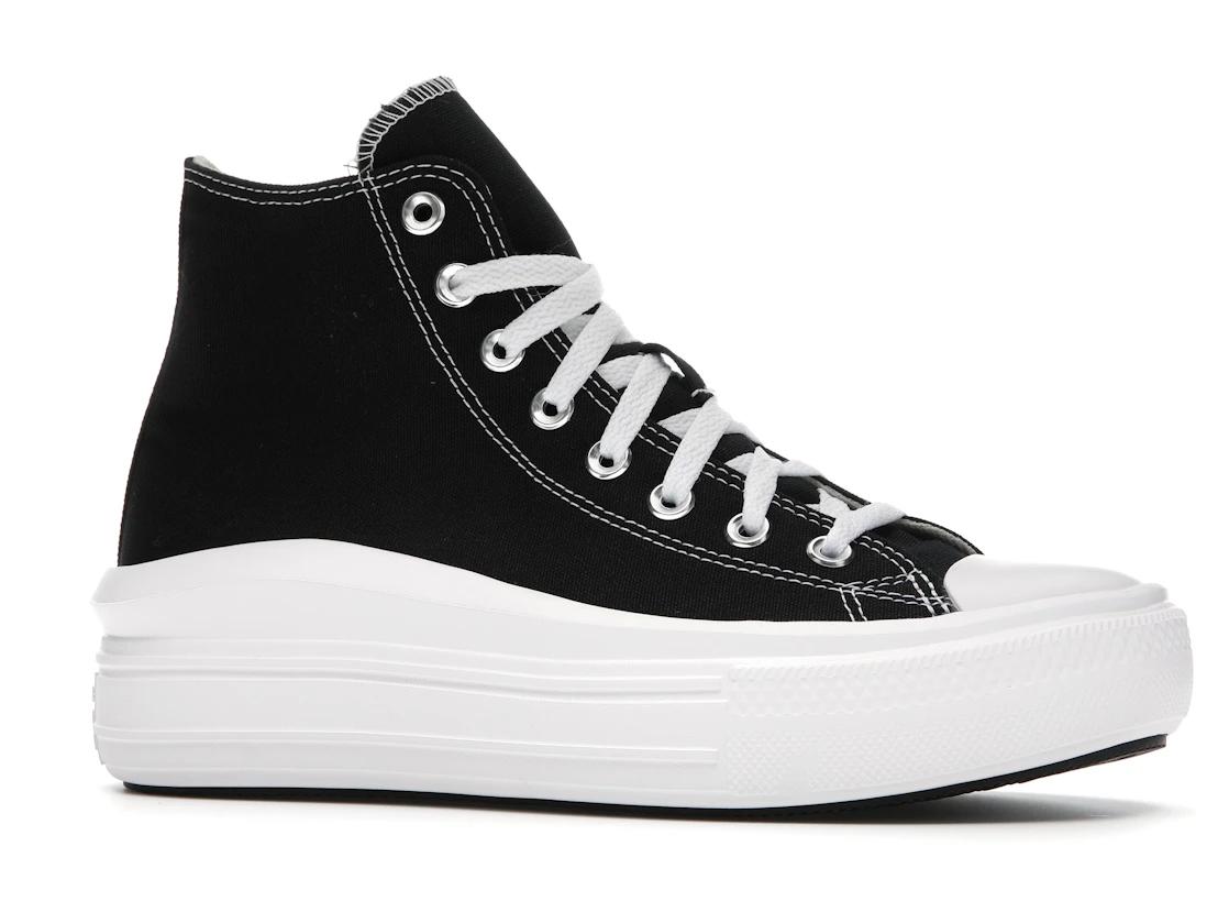 Converse Chuck Taylor All Star Move Hi Black (Women's)