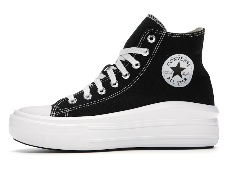 Converse Chuck Taylor All Star Move Hi Black (Women's)