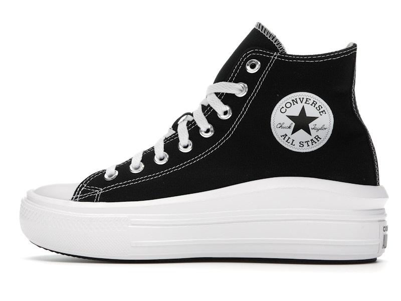 Converse Chuck Taylor All Star Move Hi Black (Women's)