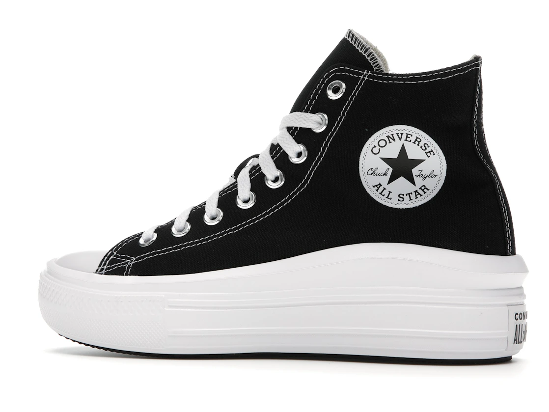 Converse Chuck Taylor All Star Move Hi Black (Women's)