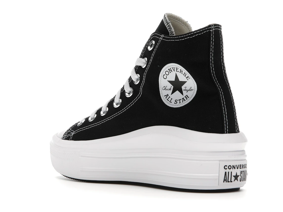 Converse Chuck Taylor All Star Move Hi Black (Women's)