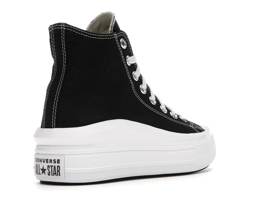 Converse Chuck Taylor All Star Move Hi Black (Women's)