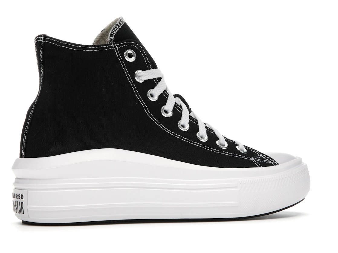 Converse Chuck Taylor All Star Move Hi Black (Women's)