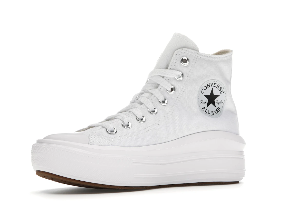 Converse Chuck Taylor All Star Move Hi White (Women's)