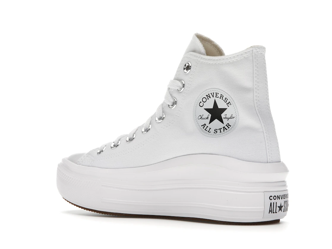 Converse Chuck Taylor All Star Move Hi White (Women's)