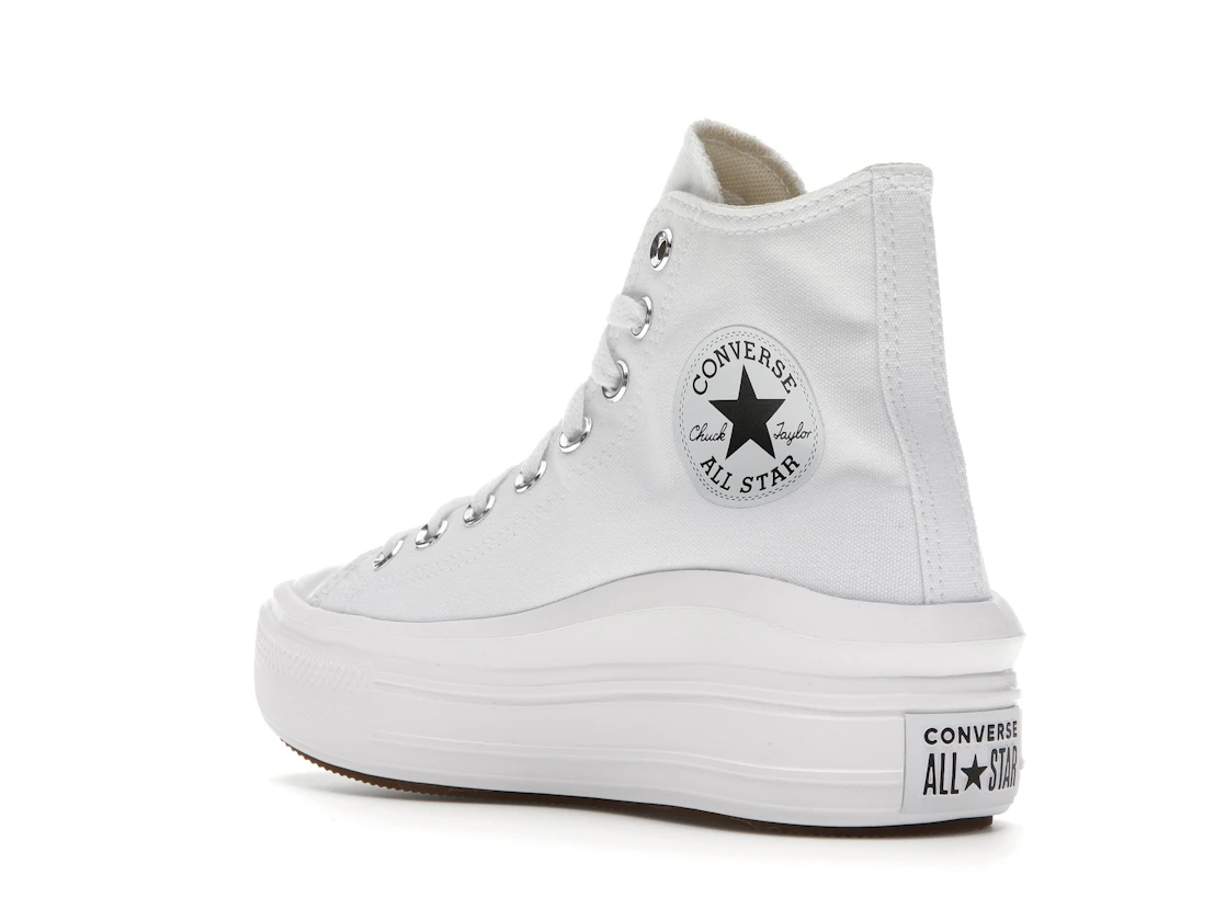 Converse Chuck Taylor All Star Move Hi White (Women's)