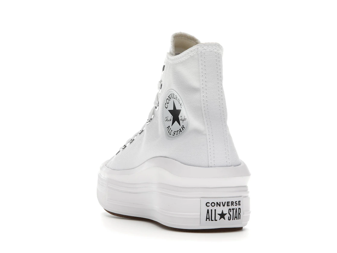 Converse Chuck Taylor All Star Move Hi White (Women's)