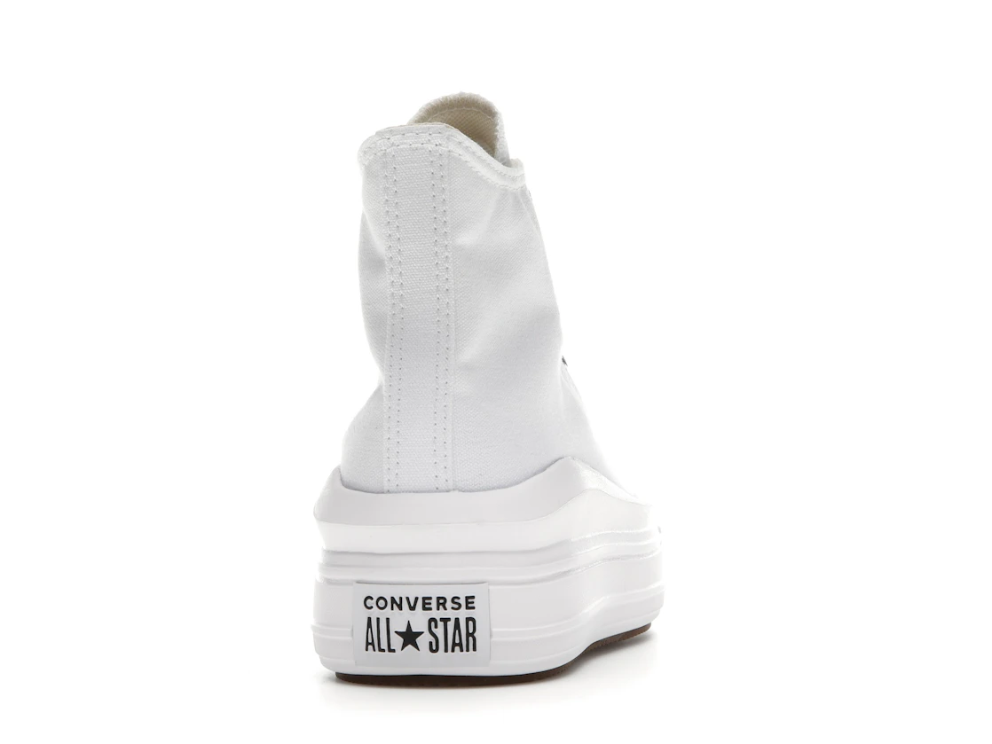 Converse Chuck Taylor All Star Move Hi White (Women's)