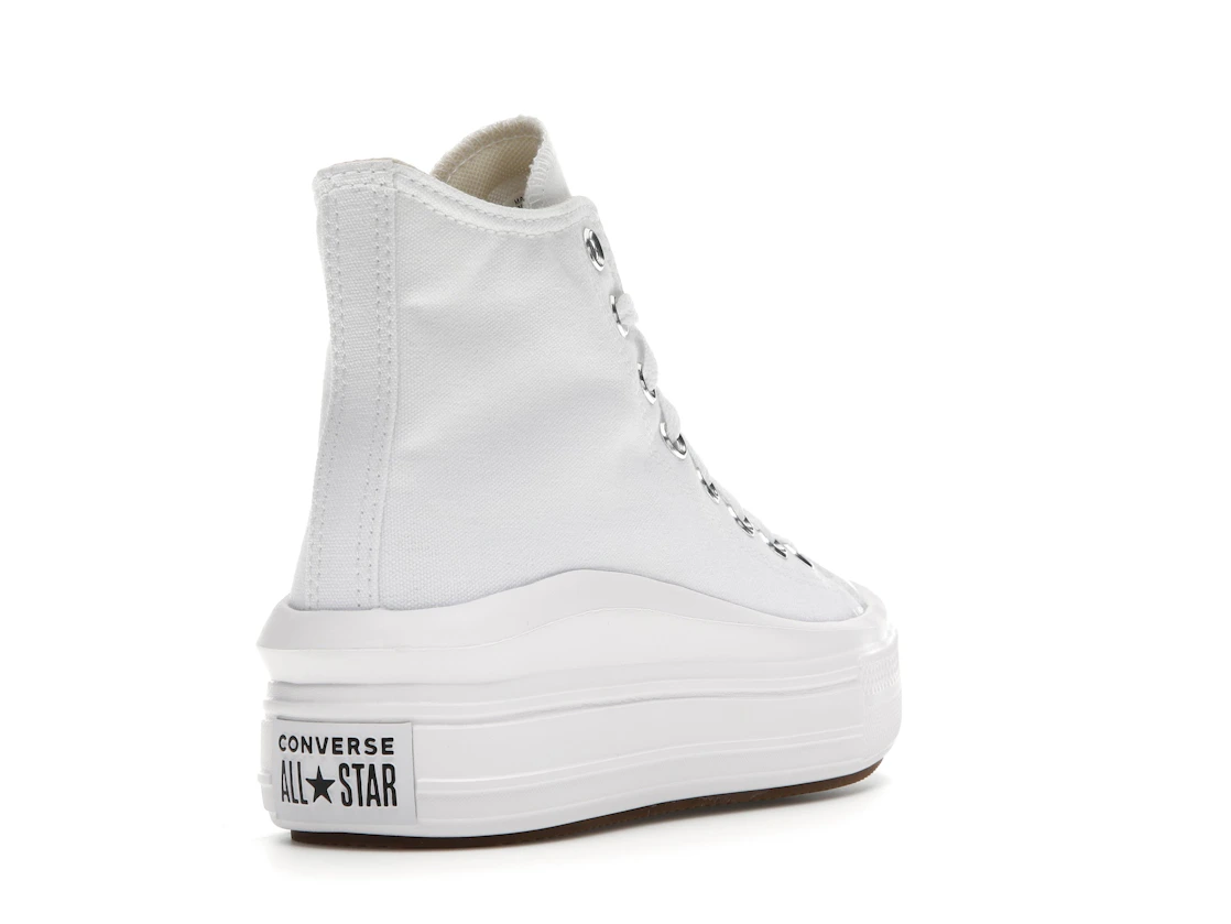 Converse Chuck Taylor All Star Move Hi White (Women's)
