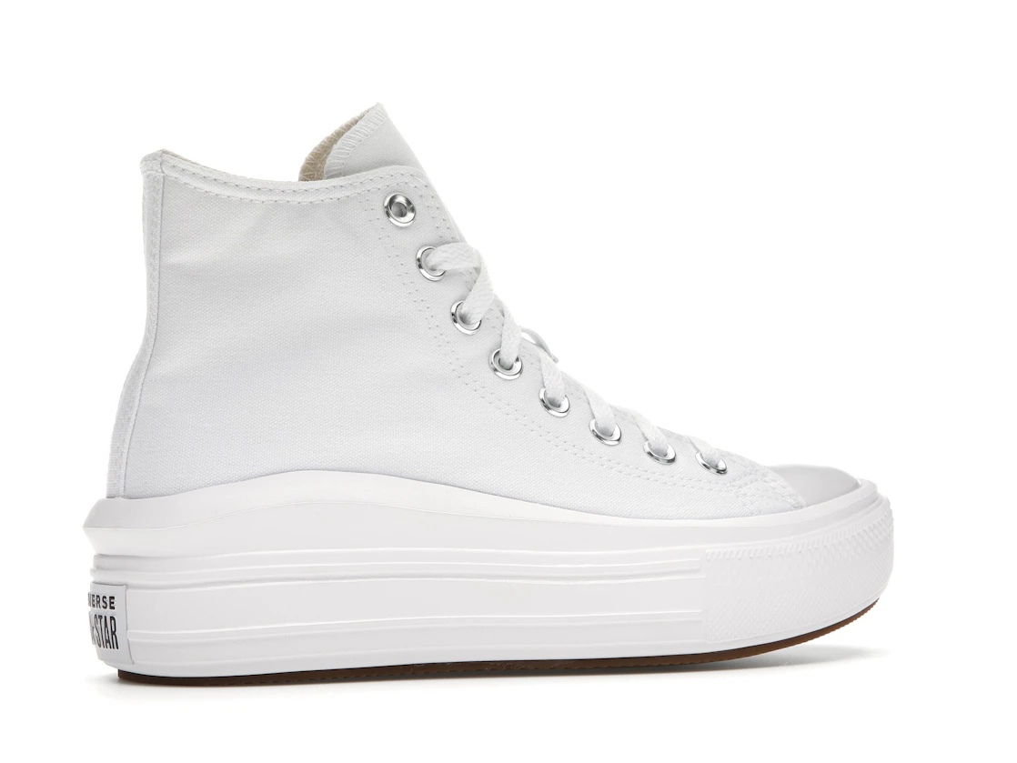 Converse Chuck Taylor All Star Move Hi White (Women's)