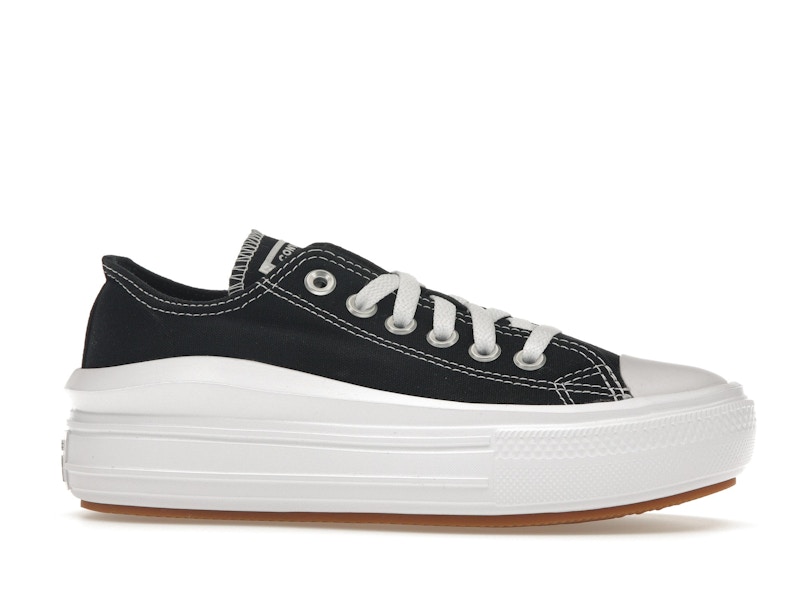 Converse Chuck Taylor All Star Move Ox Black White (Women's)