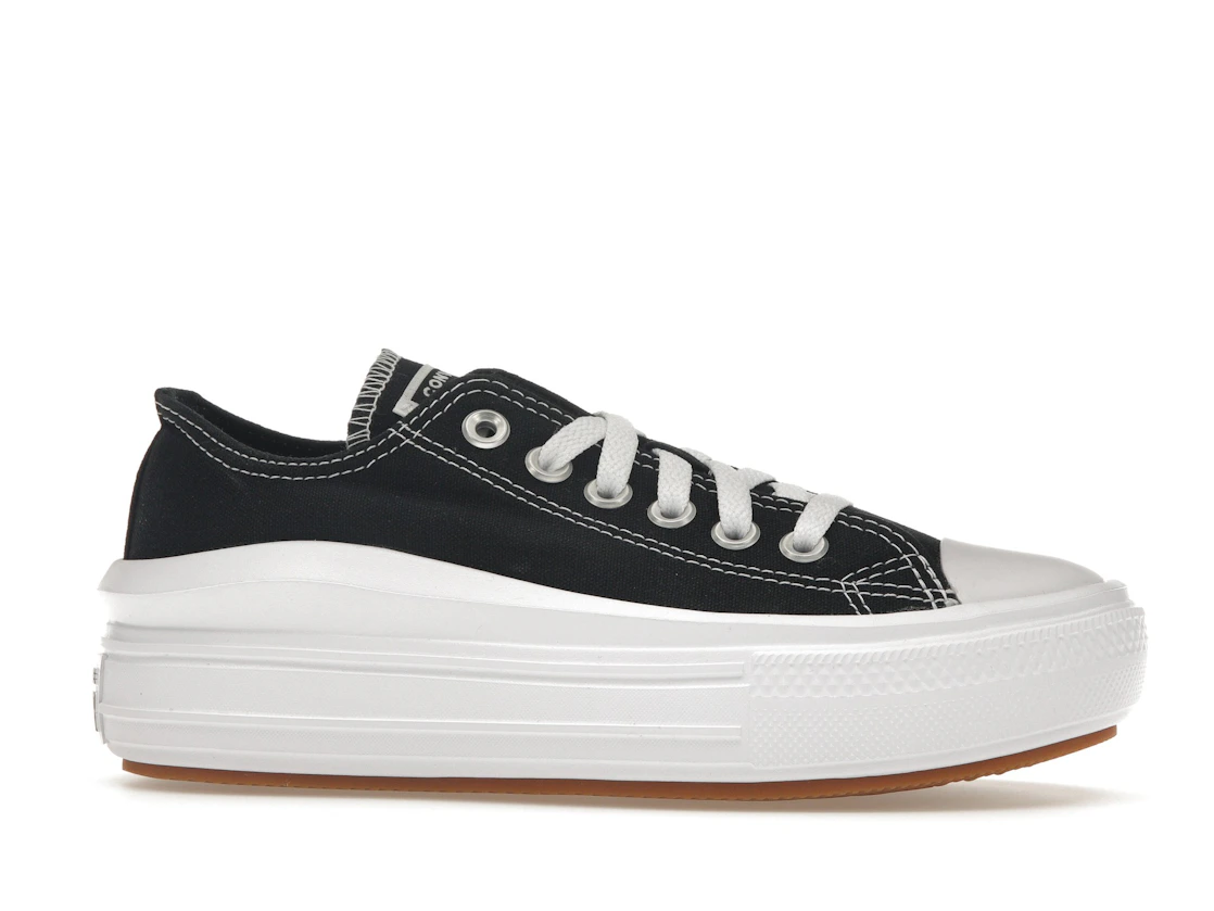 Converse Chuck Taylor All Star Move Ox Black White (Women's)