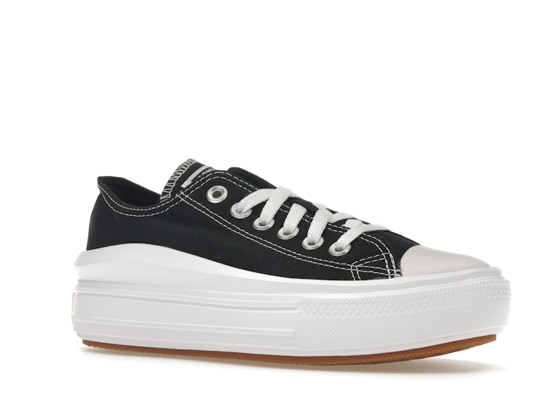 Converse Chuck Taylor All Star Move Ox Black White (Women's)
