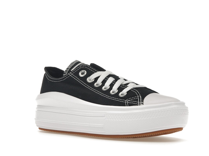 Converse Chuck Taylor All Star Move Ox Black White (Women's)