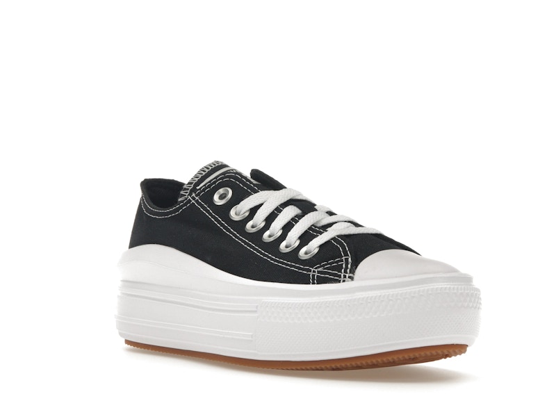Converse Chuck Taylor All Star Move Ox Black White (Women's)