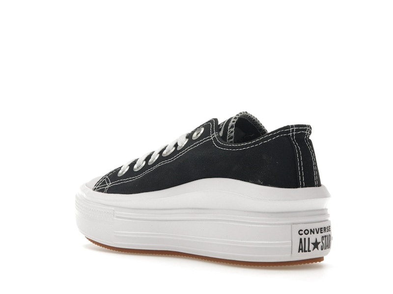 Converse Chuck Taylor All Star Move Ox Black White (Women's)