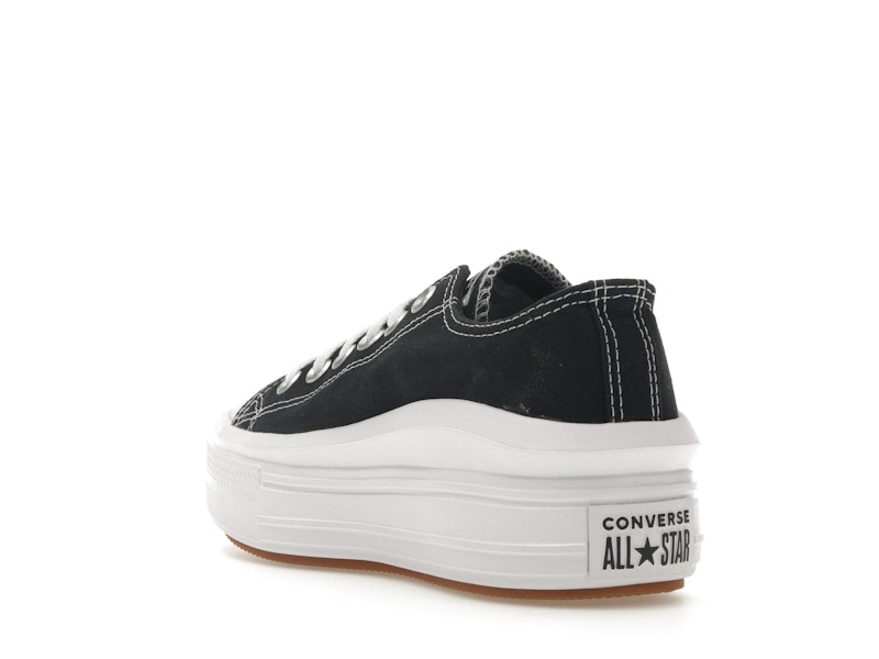 Converse Chuck Taylor All Star Move Ox Black White (Women's)