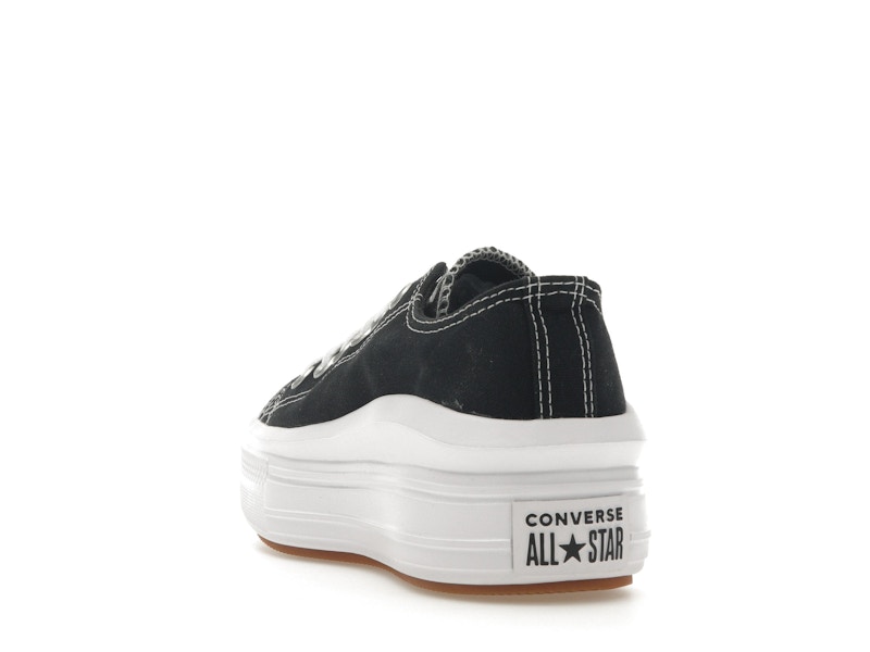 Converse Chuck Taylor All Star Move Ox Black White (Women's)