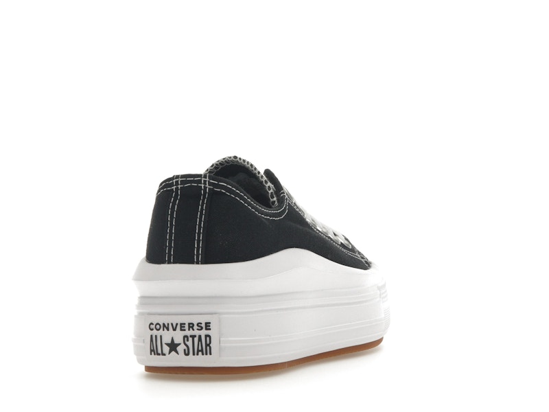 Converse Chuck Taylor All Star Move Ox Black White (Women's)