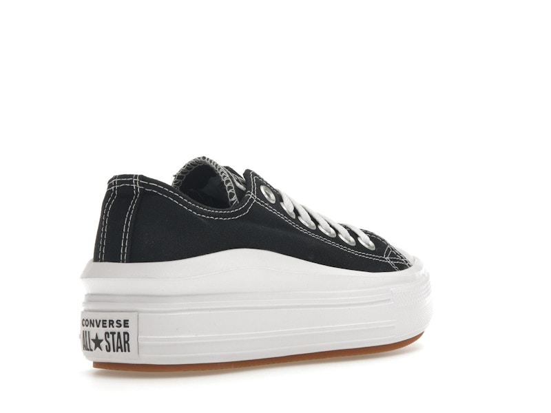 Converse Chuck Taylor All Star Move Ox Black White (Women's)