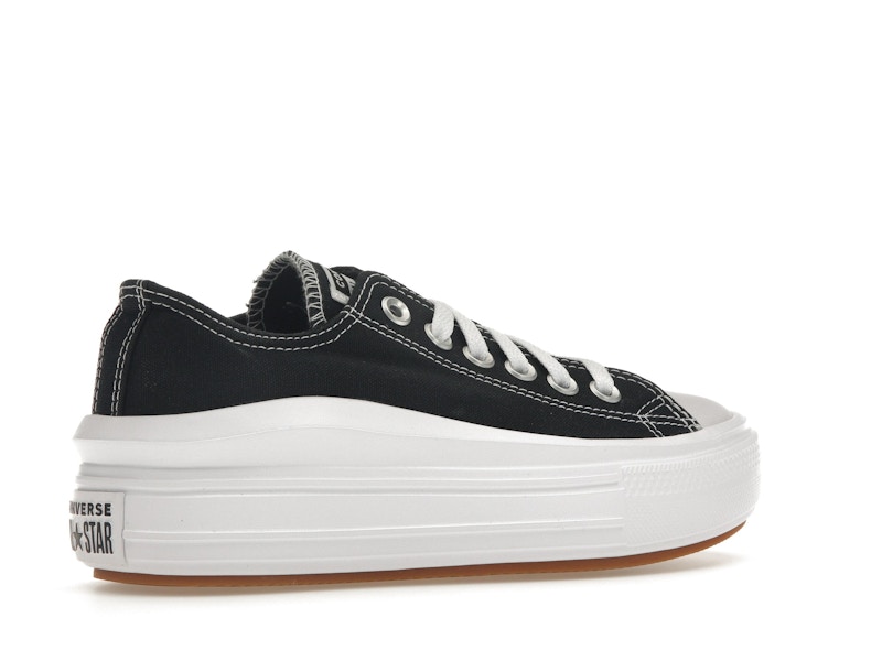 Converse Chuck Taylor All Star Move Ox Black White (Women's)