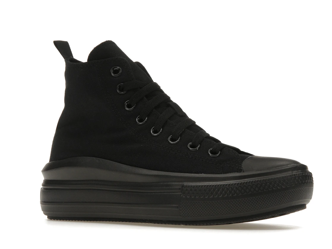 Converse Chuck Taylor All Star Move Platform Black Dark Smoke Grey (GS)