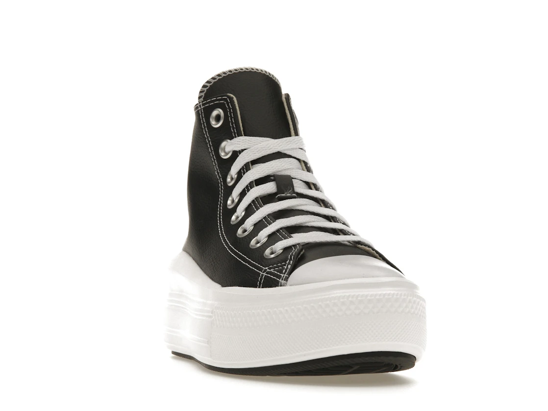 Converse Chuck Taylor All Star Move Platform Foundational Leather Black White